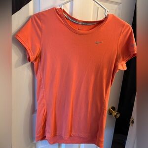 Nike Women's Orange Athletic Top